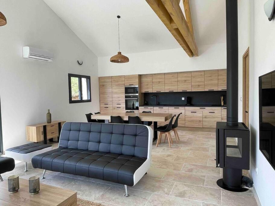 Villa 8Pers Au Calme Avec Superbe Vue Barbecue Wifi La Panouse  Exterior foto